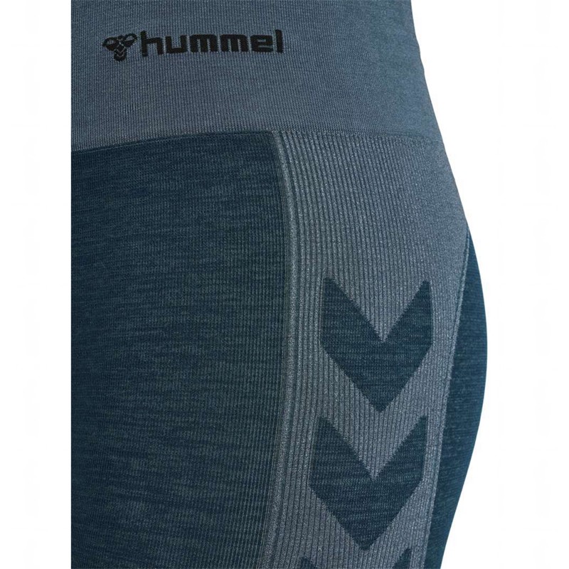 Hummel Clea Seamless Cycling Ženske Kratke Hlače Plave | 862192-565
