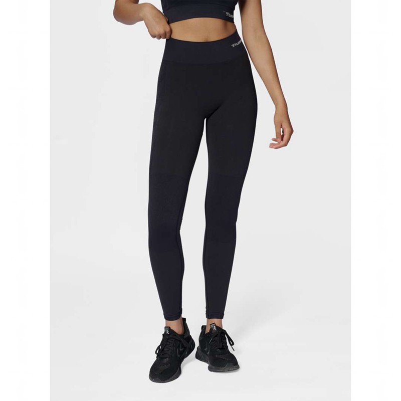 Hummel Clea Seamless Mid Waist Ženske Jakne Crne | 304197-555