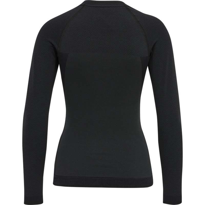 Hummel Clea Seamless Tight L/S Ženske Jakne Crne | 340232-514
