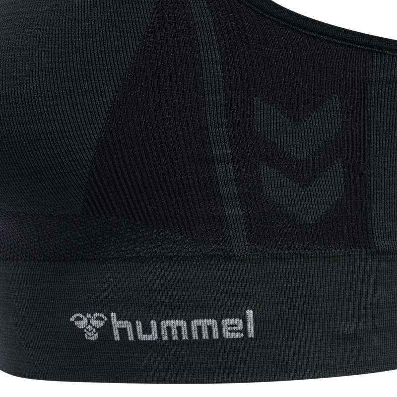 Hummel Clea Seamless Top Ženske Sportski Grudnjak Crne | 067178-384