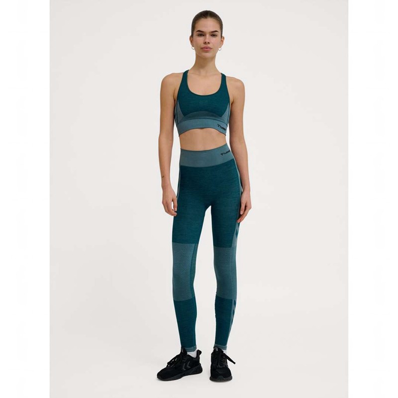 Hummel Clea Seamless Top Ženske Tenisice Plave | 940565-077
