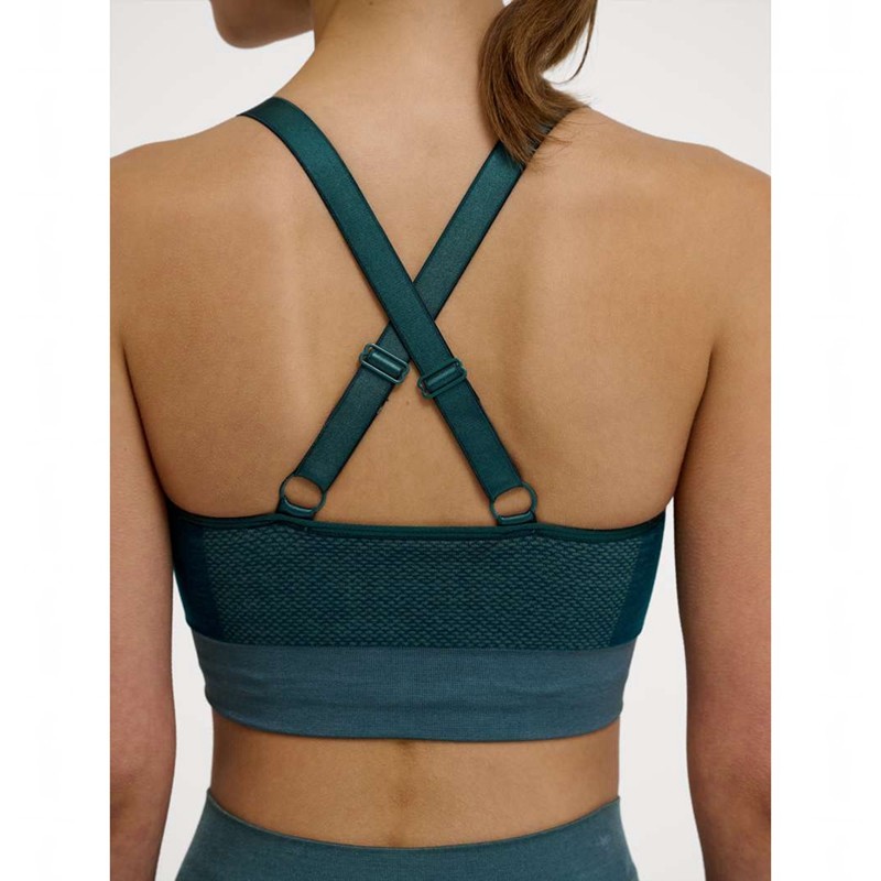 Hummel Clea Seamless Top Ženske Tenisice Plave | 940565-077