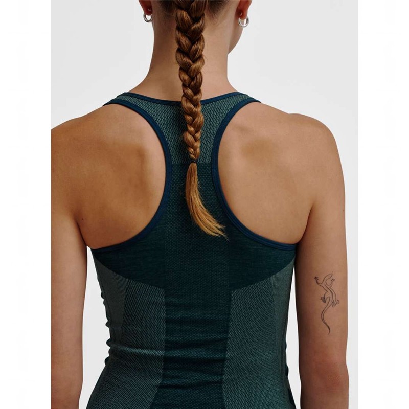 Hummel Clea Seamless Ženske Kratke Hlače Zelene | 794960-426