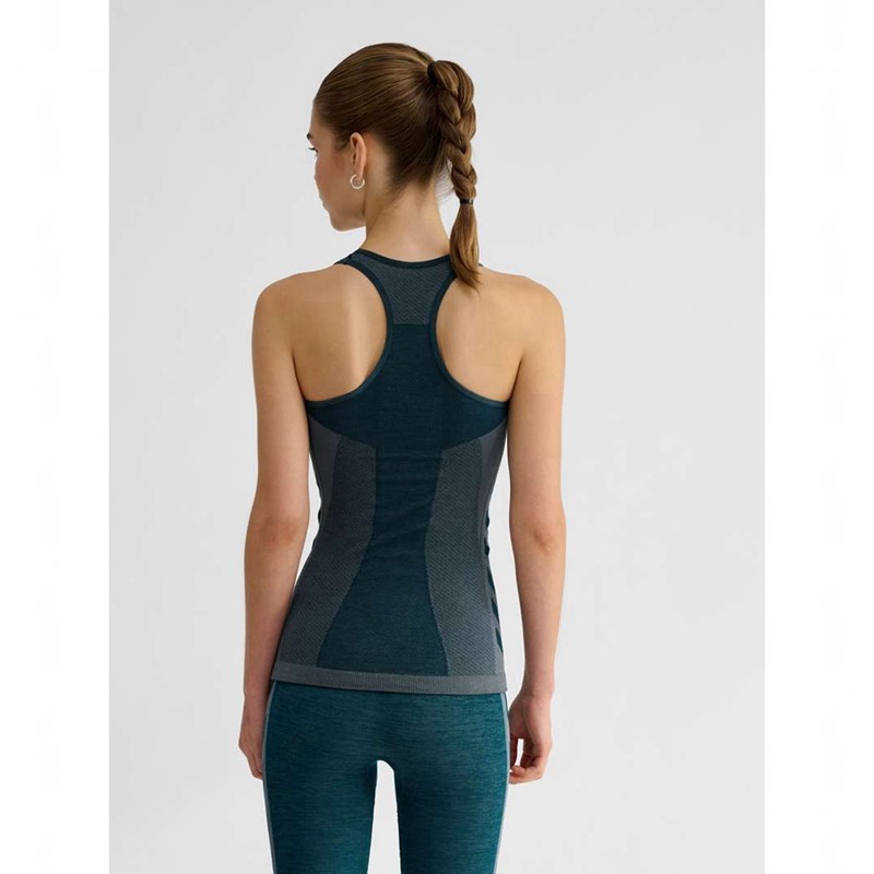 Hummel Clea Seamless Ženske Majica bez Rukava Plave | 476515-281