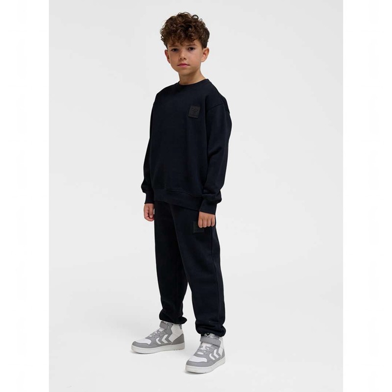 Hummel Clean Dječje Donji dio Trenirke Crne | 344676-428