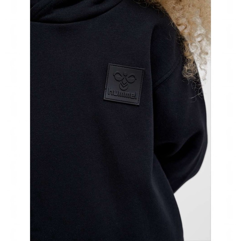 Hummel Clean Dječje Majica s Kapuljačom Crne | 185243-495