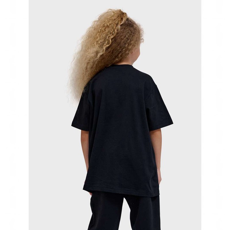 Hummel Clean S/S Dječje Majice Crne | 491986-239