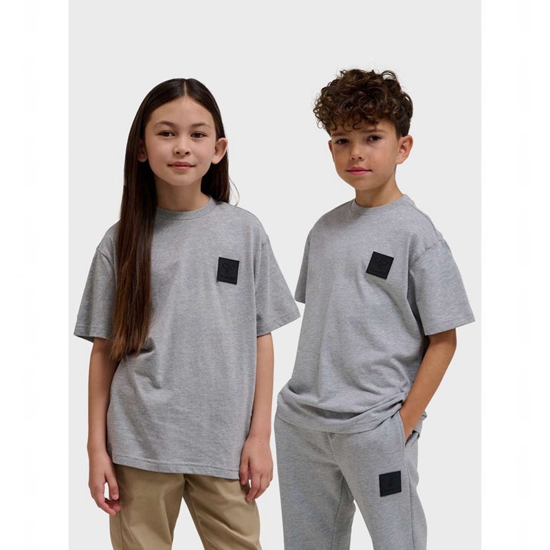 Hummel Clean S/S Dječje Majice Sive | 346820-279