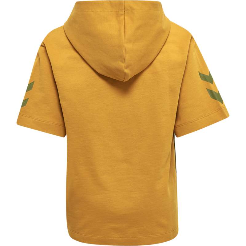 Hummel Cloud S/S Dječje Majica s Kapuljačom Maslinasto Zelene | 525037-250