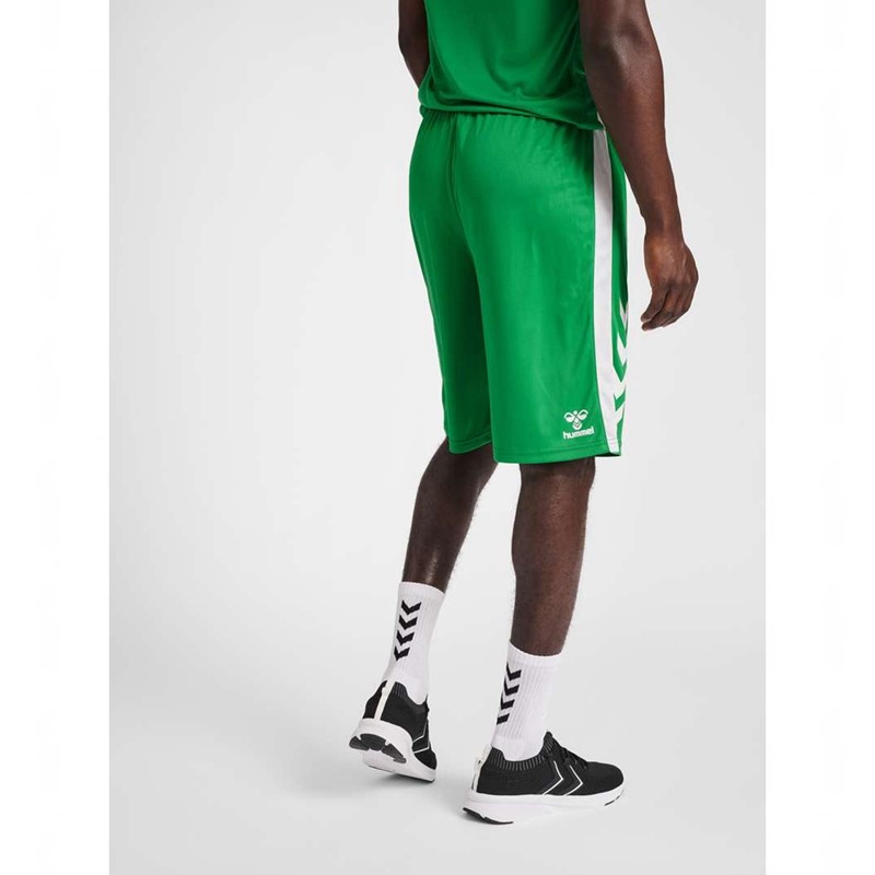 Hummel Core Xk Basket Muške Kratke Hlače Zelene | 387421-035
