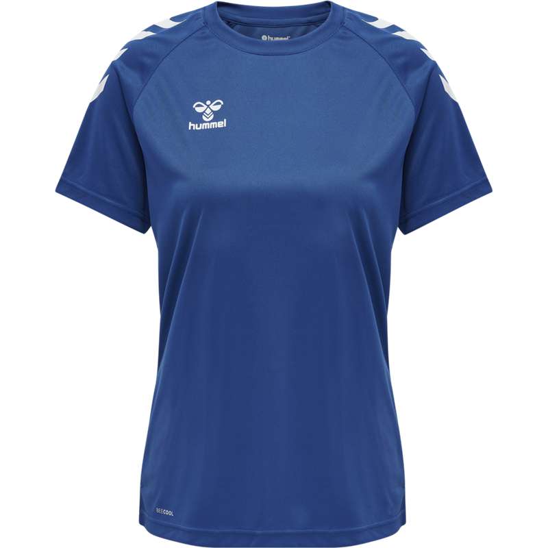Hummel Core Xk Core Poly S/S Ženske Majice Plave | 931095-674