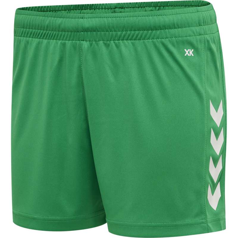 Hummel Core Xk Poly Ženske Kratke Hlače Zelene | 756297-316