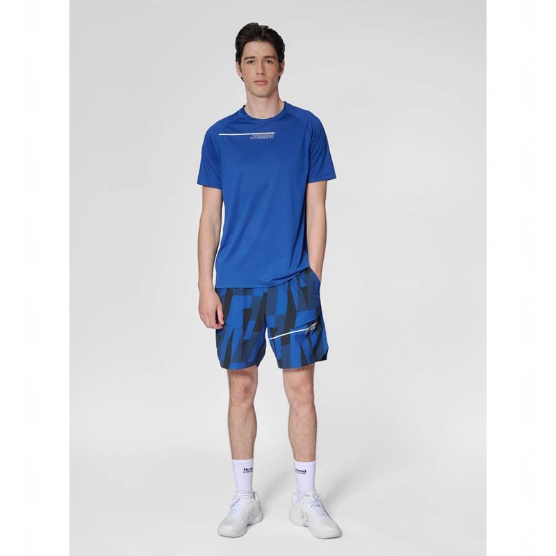 Hummel Court Aop Pocket Muške Kratke Hlače Plave | 383310-490