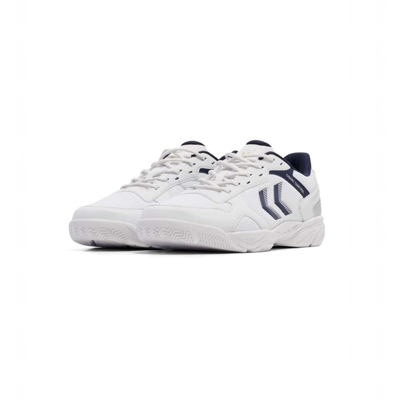 Hummel Court Control Ii Muške Indoor Shoes Bijele | 111189-568