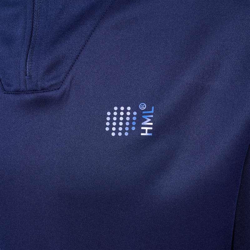 Hummel Court Half Zip L/S Muške Dukserice Tamnoplave | 468047-514