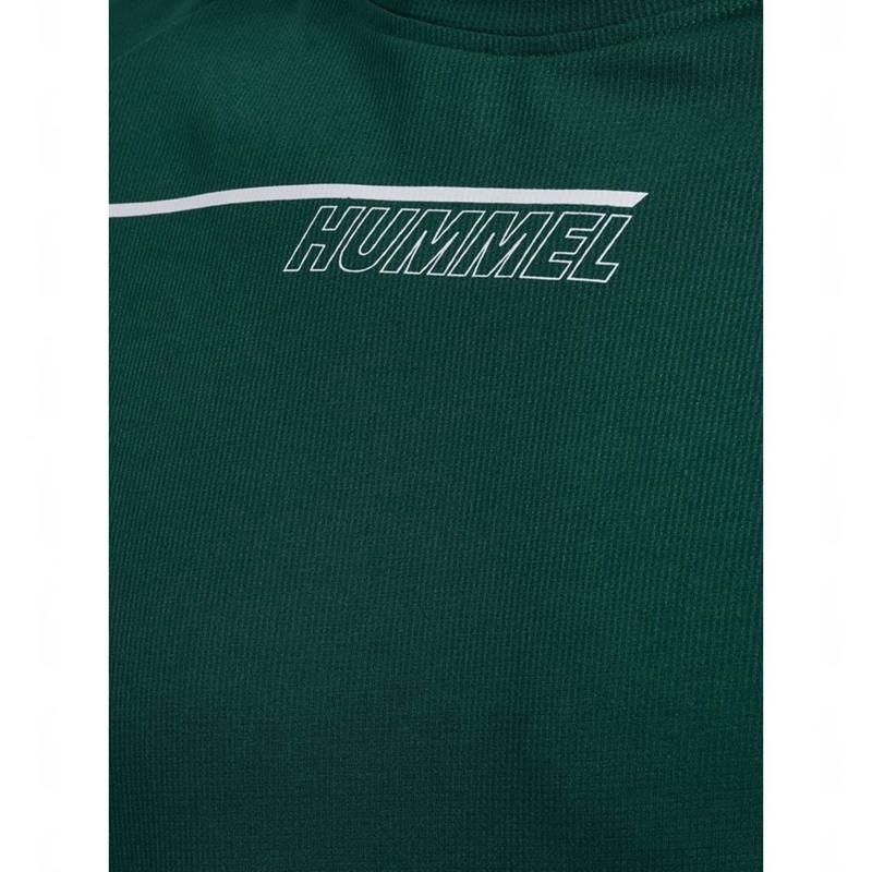 Hummel Court Light Weight Muške Majice Zelene | 525133-664