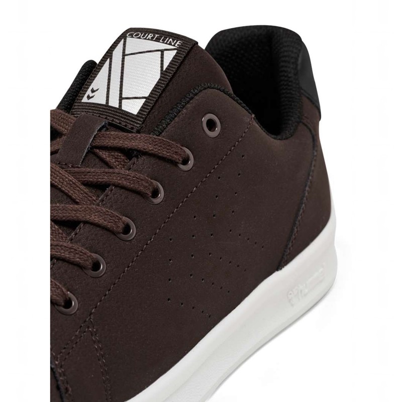 Hummel Court Line Wt Muške Tenisice Čokoladne | 321400-754