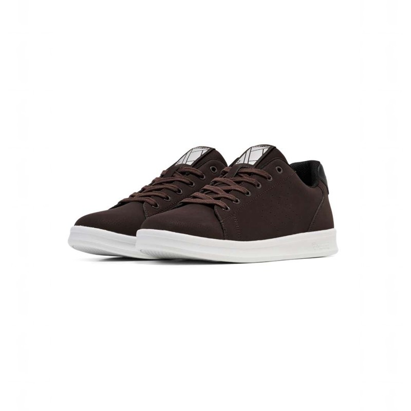 Hummel Court Line Wt Ženske Tenisice Čokoladne | 415105-256