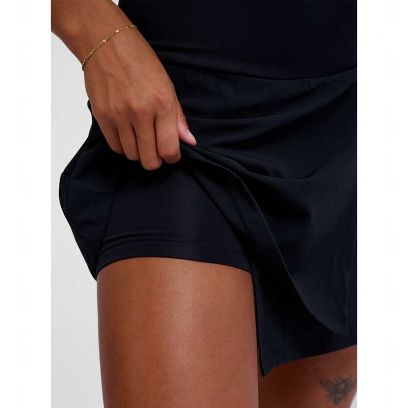 Hummel Court Mid Waist Pocket W Ženske Suknje Crne | 854189-107