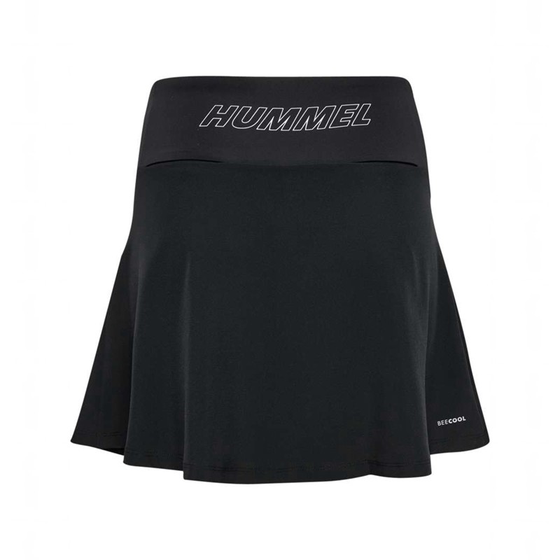 Hummel Court Mid Waist Pocket W Ženske Suknje Crne | 854189-107