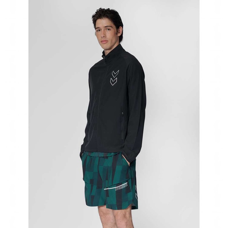 Hummel Court Muške Jakne Crne | 337550-555