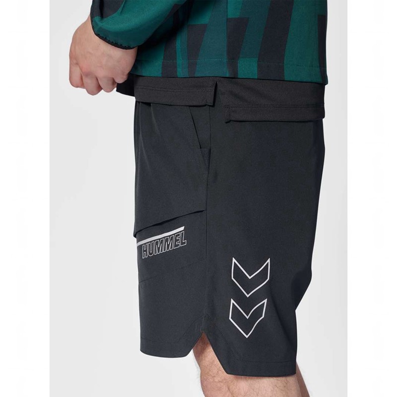 Hummel Court Pocket Muške Kratke Hlače Crne | 583212-972