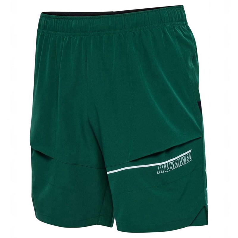 Hummel Court Pocket Muške Kratke Hlače Zelene | 760207-163