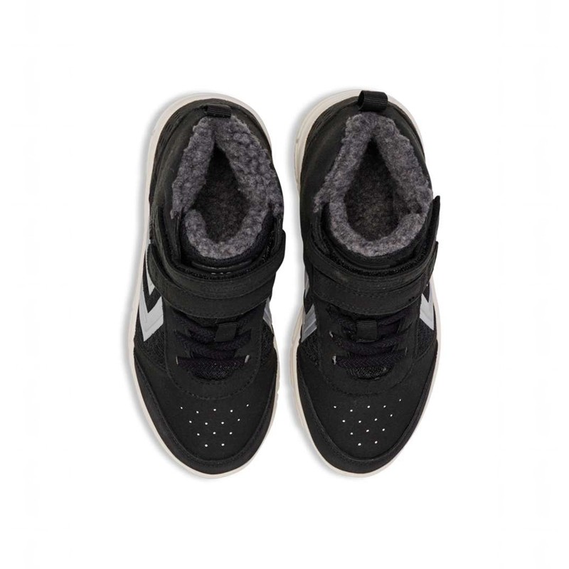 Hummel Crosslite Winter Mid Tex Jr Dječje Zimske Cipele Crne | 542826-150