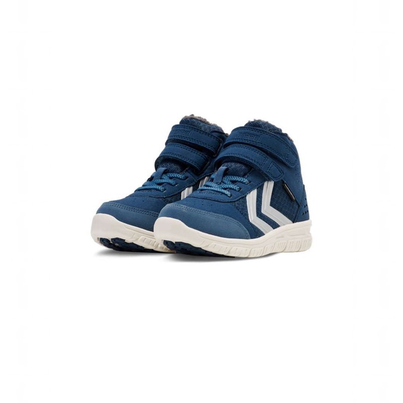 Hummel Crosslite Winter Mid Tex Jr Dječje Zimske Cipele Plave | 115425-765