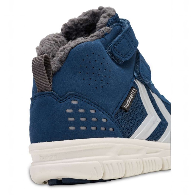 Hummel Crosslite Winter Mid Tex Jr Dječje Zimske Cipele Plave | 115425-765