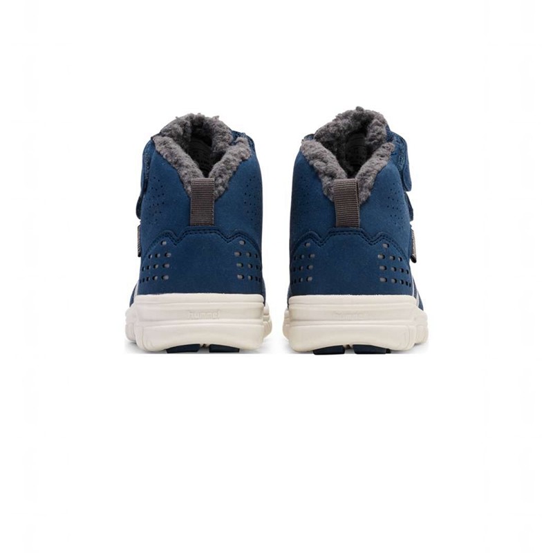 Hummel Crosslite Winter Mid Tex Jr Dječje Zimske Cipele Plave | 115425-765