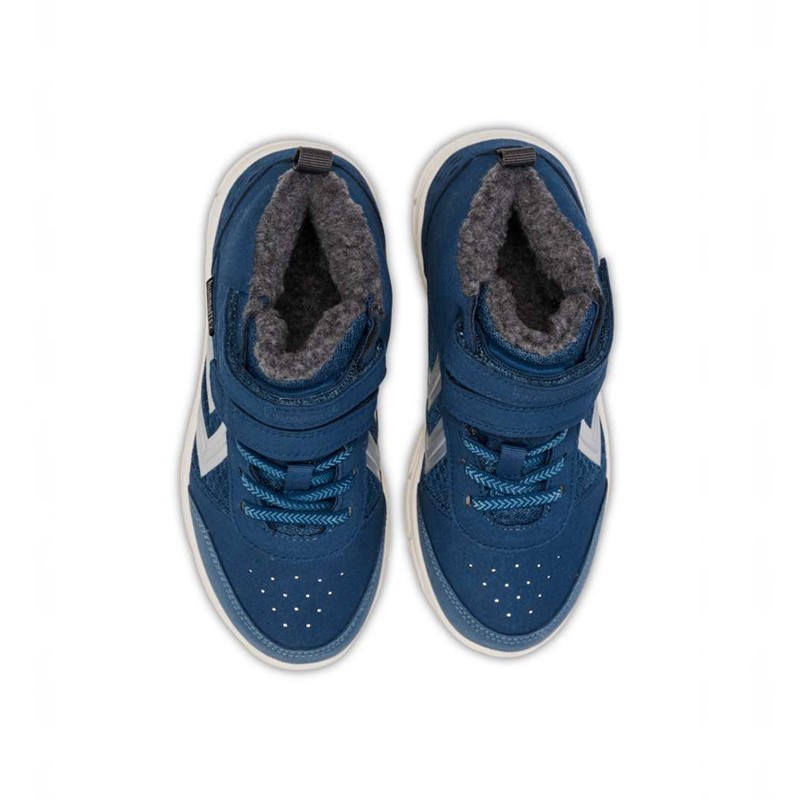 Hummel Crosslite Winter Mid Tex Jr Dječje Zimske Cipele Plave | 115425-765