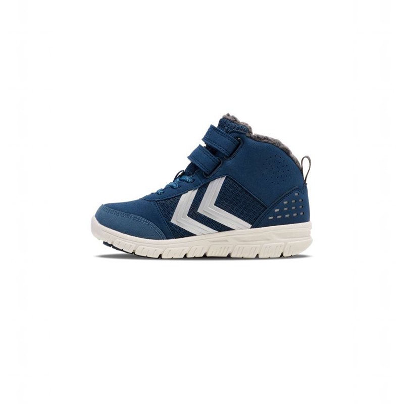 Hummel Crosslite Winter Mid Tex Jr Dječje Zimske Cipele Plave | 115425-765