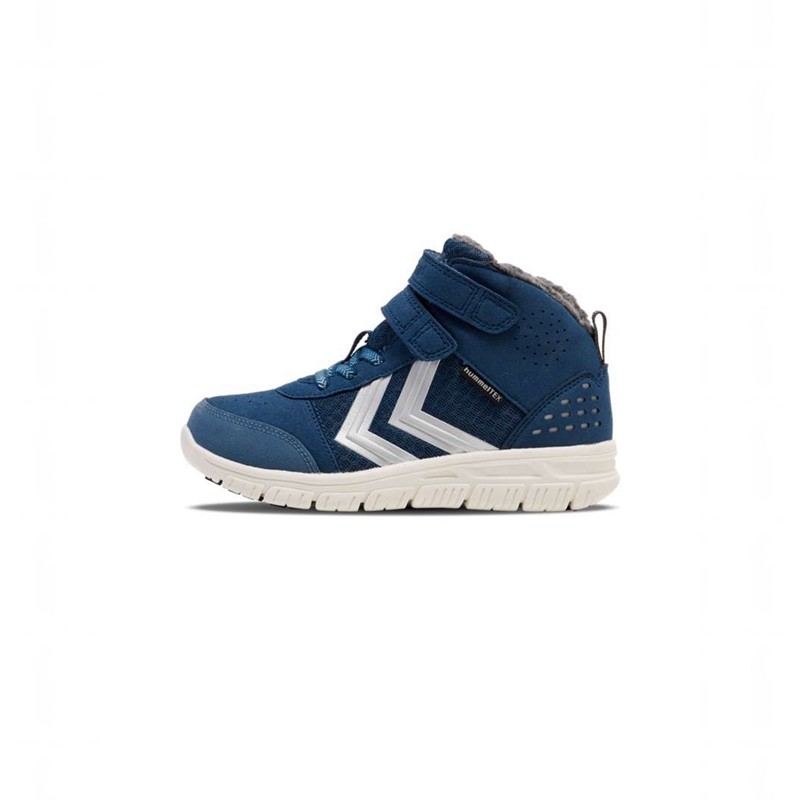 Hummel Crosslite Winter Mid Tex Jr Dječje Zimske Cipele Plave | 115425-765