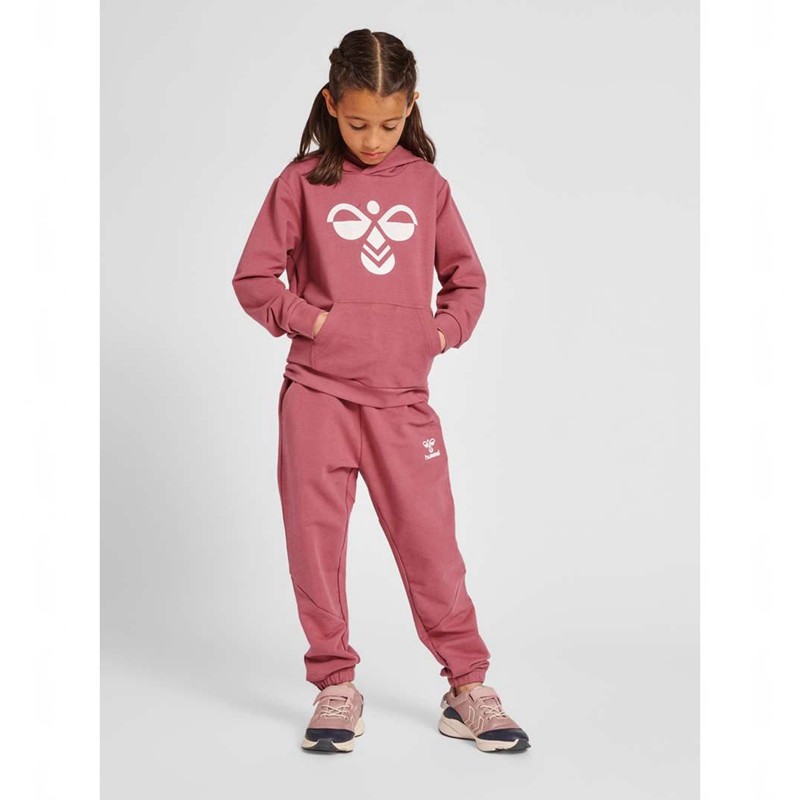 Hummel Cuatro Dječje Majica s Kapuljačom Roze | 641618-765