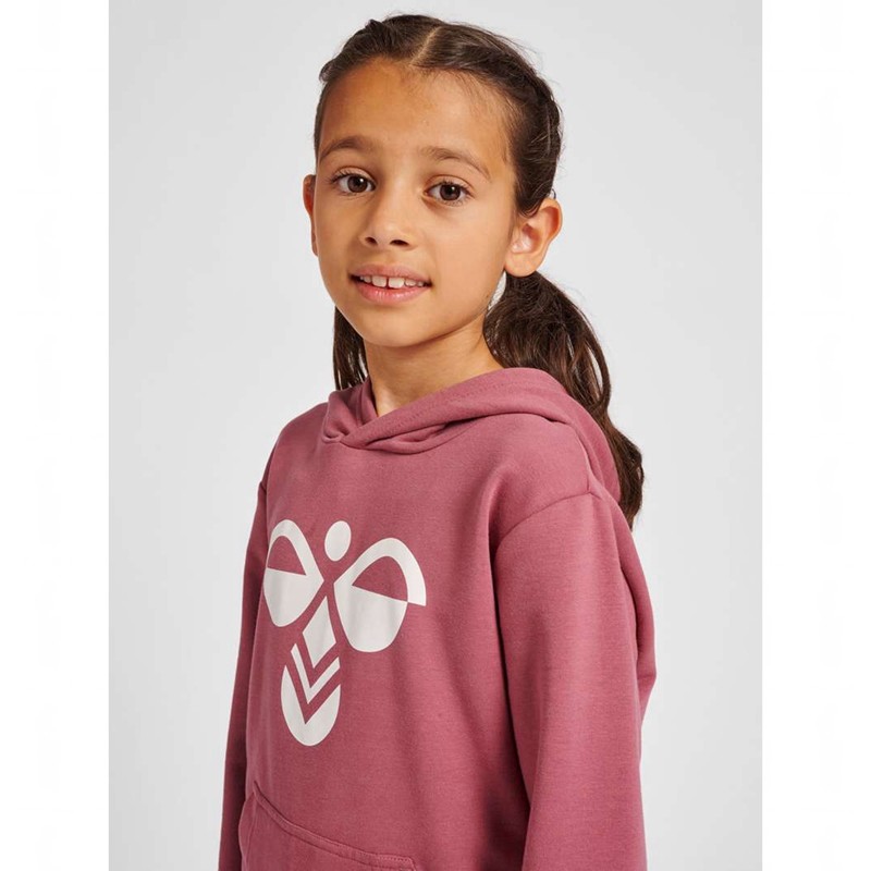 Hummel Cuatro Dječje Majica s Kapuljačom Roze | 641618-765