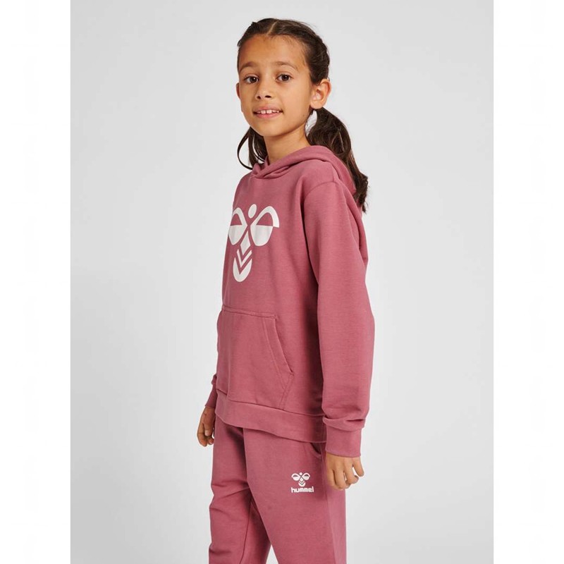 Hummel Cuatro Dječje Majica s Kapuljačom Roze | 641618-765