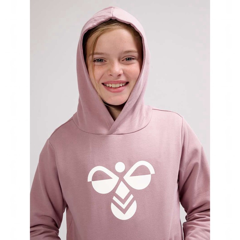 Hummel Cuatro Dječje Majica s Kapuljačom Roze | 166453-629