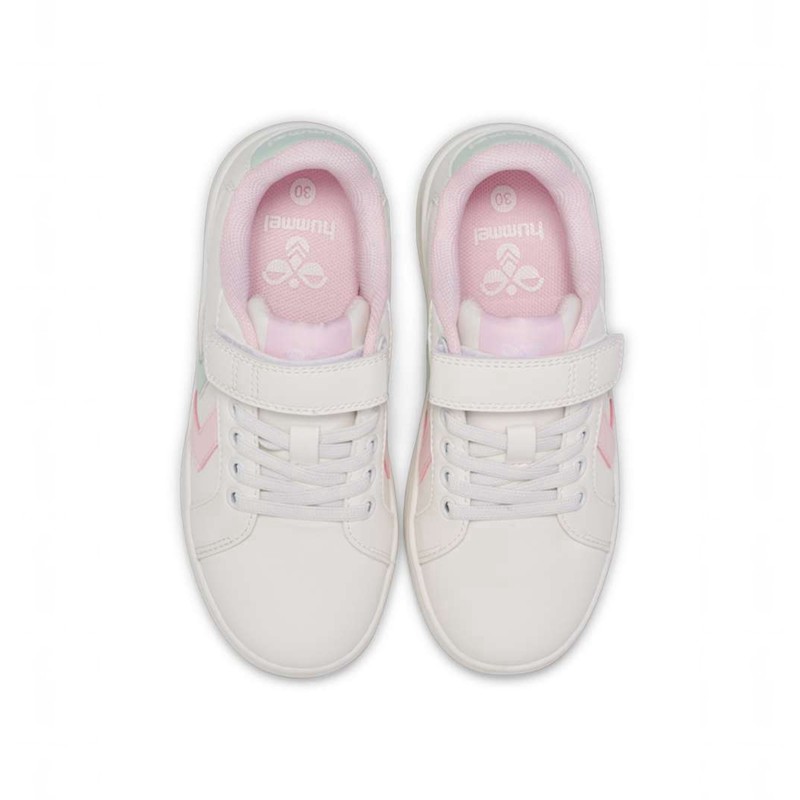 Hummel Derby Court Jr Dječje Tenisice za Nogomet Bijele | 519447-908