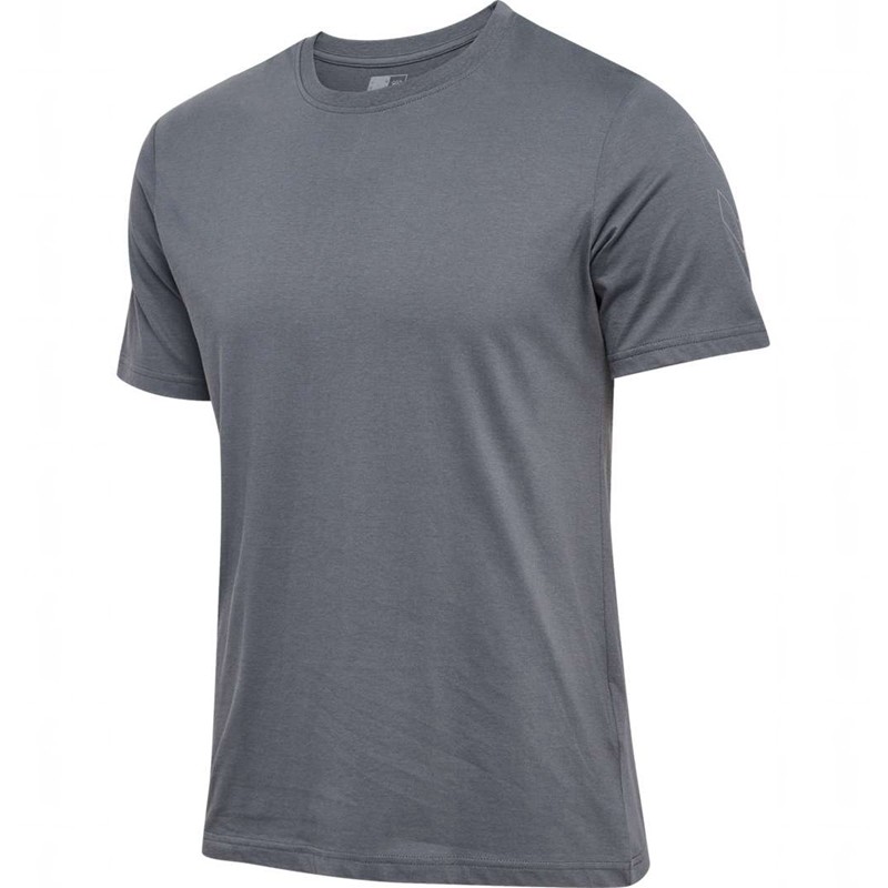 Hummel Elemental Chevron Cotton Muške Majice Sive | 492064-314