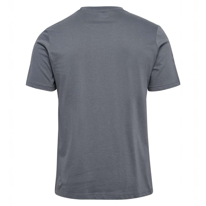 Hummel Elemental Chevron Cotton Muške Majice Sive | 492064-314