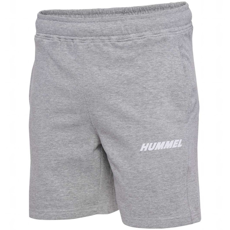Hummel Elemental Cotton Muške Kratke Hlače Sive | 395589-342