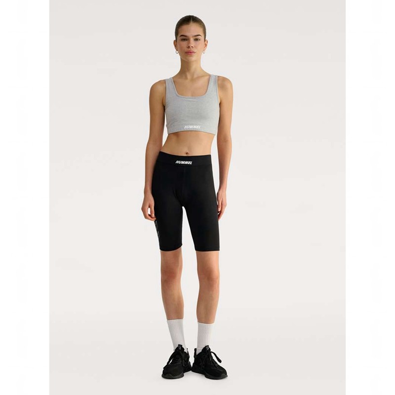 Hummel Elemental Cotton Top Ženske Sportski Grudnjak Sive | 839644-512