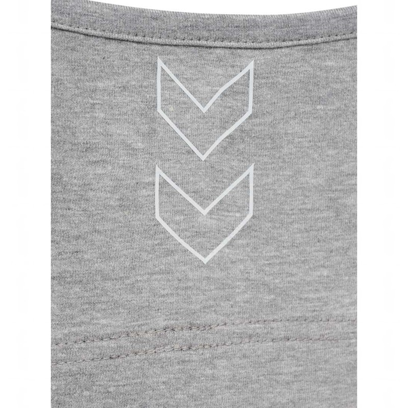 Hummel Elemental Cotton Top Ženske Sportski Grudnjak Sive | 839644-512
