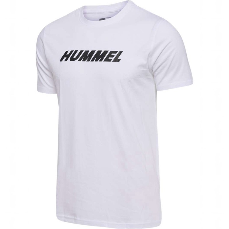 Hummel Elemental Logo Cotton Muške Majice Bijele | 560255-140