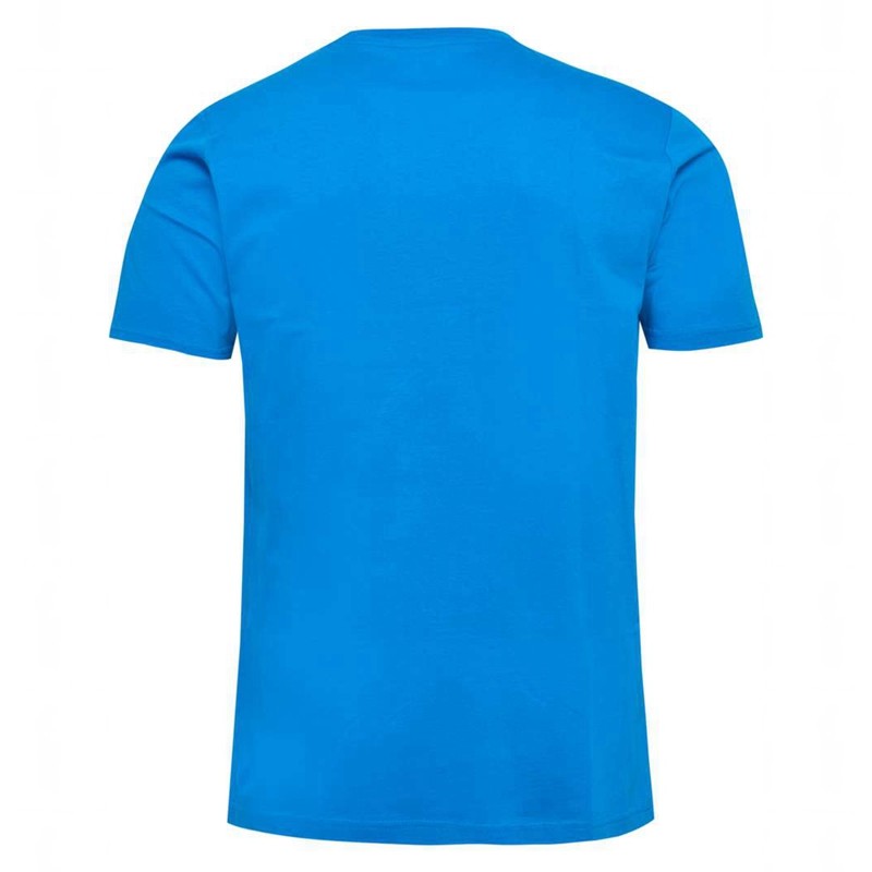 Hummel Elemental Logo Cotton Muške Majice Plave | 598762-342