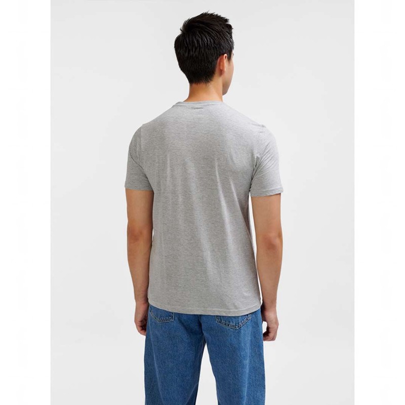 Hummel Elemental Logo Cotton Muške Majice Sive | 902248-014
