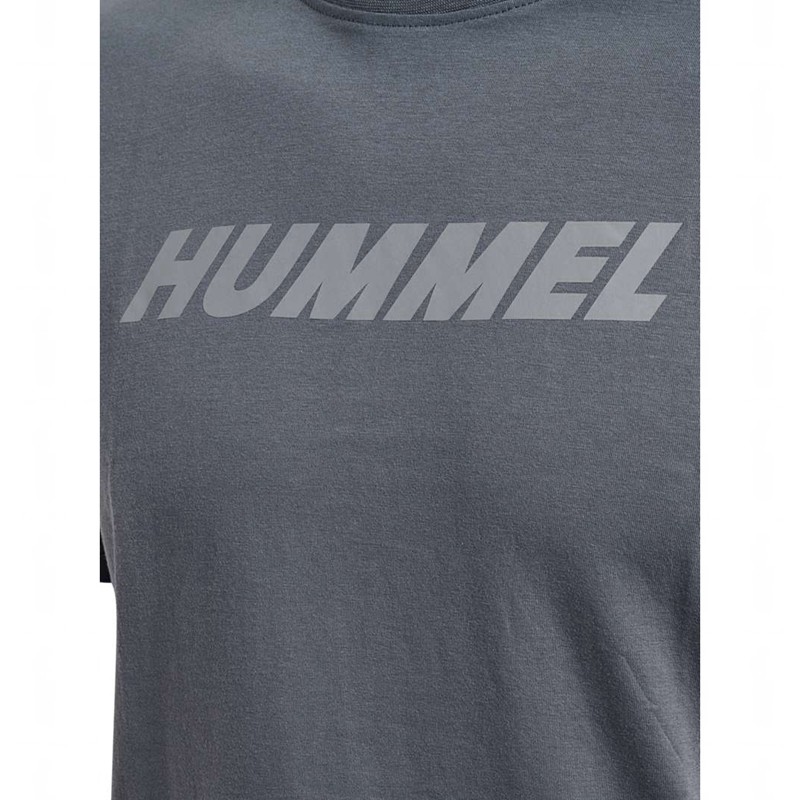 Hummel Elemental Logo Cotton Muške Majice Sive | 046292-106
