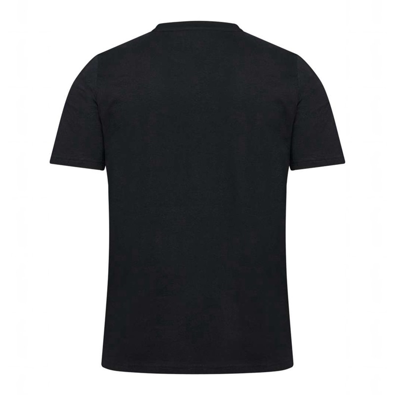 Hummel Elemental Logo Cotton Muške Majice Crne | 849416-738
