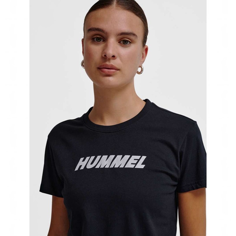 Hummel Elemental Logo Cotton Ženske Grijač Za Vrat Crne | 020635-000